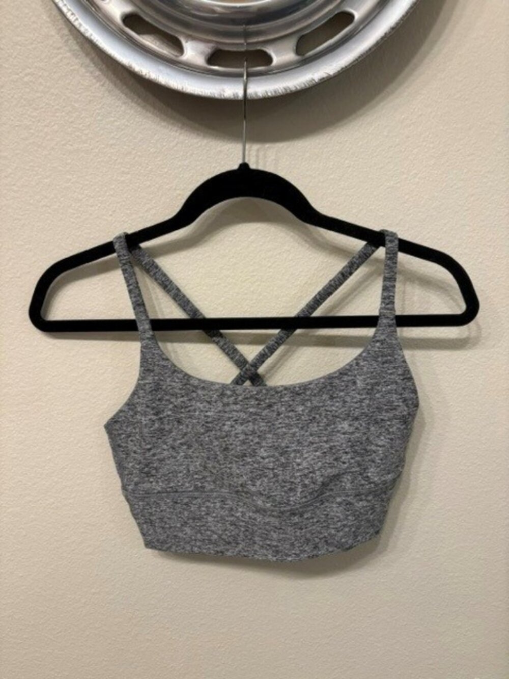 2  FOR ONE:  Vuori Black + Grey Evolution Sports Bra - S - Picture 4 of 8